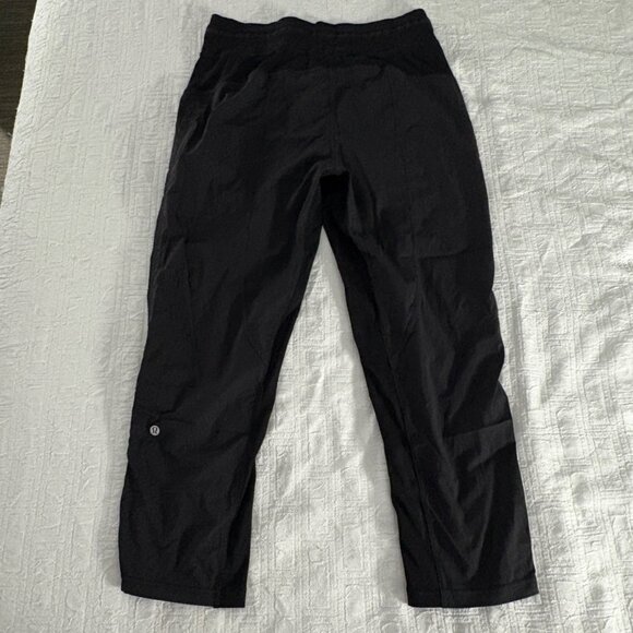NWOT Lululemon Dance Studio Crop 25" Black Swift Lightweight Mid-Rise Pants 8 - Picture 5 of 10